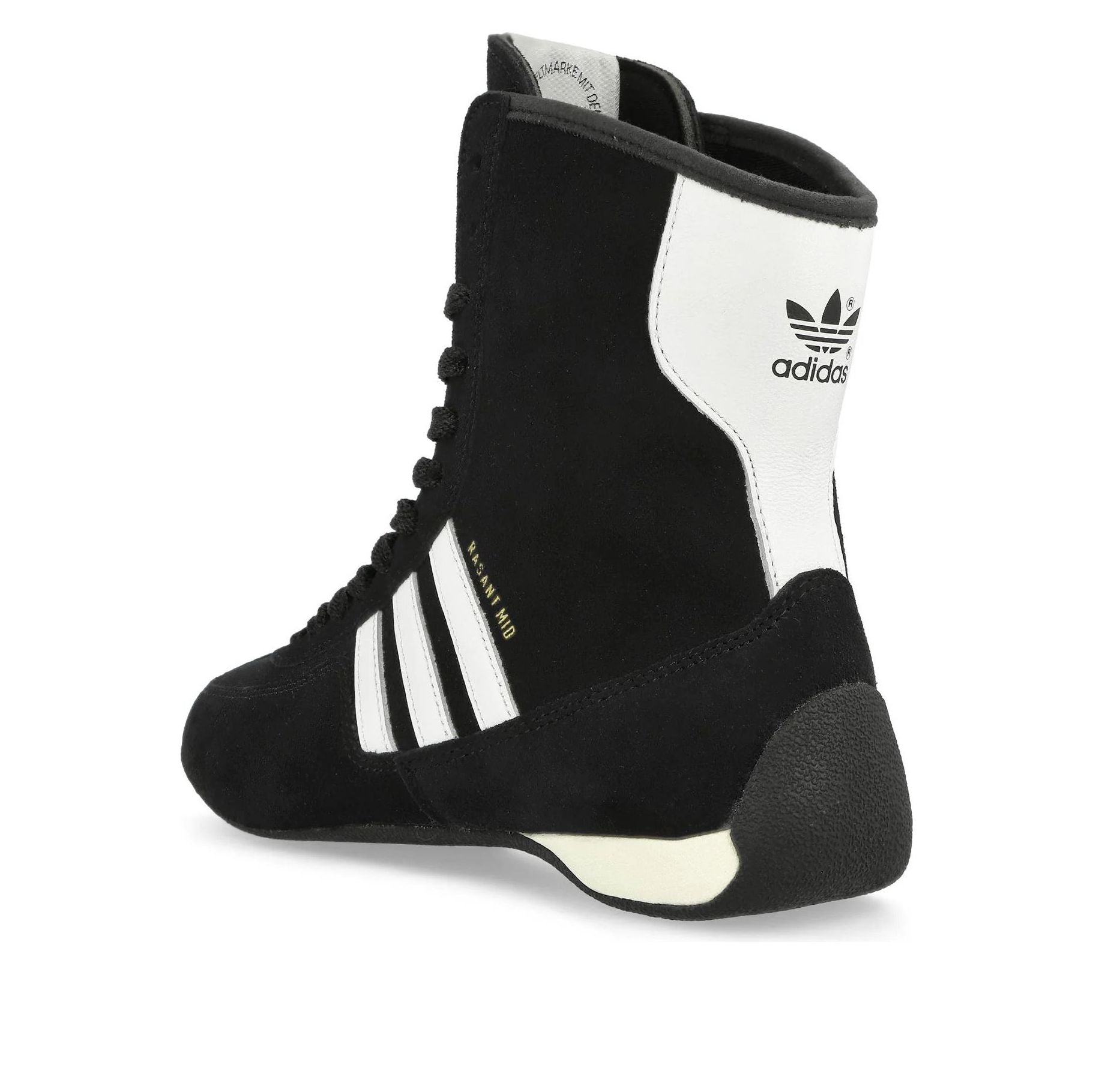 (WMNS) adidas Rasant Mid 'Black White' JH6665