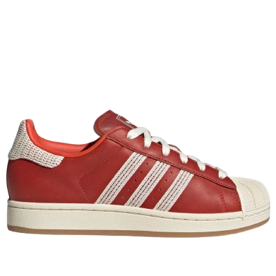 (WMNS) adidas Superstar 'Preloved Red Cream White Gum' JH7099