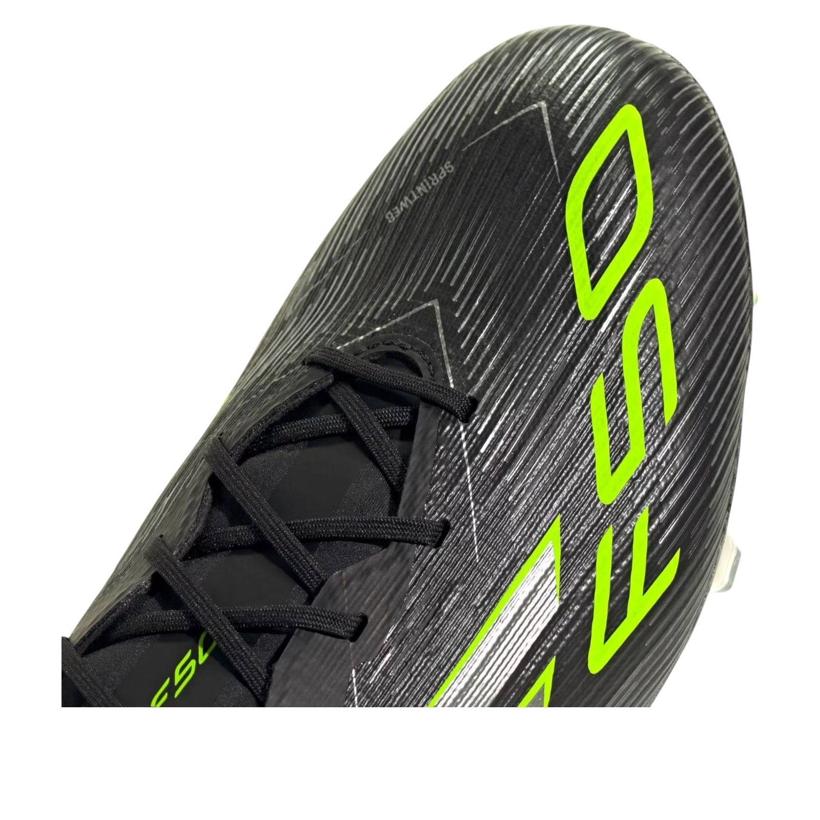adidas F50 elite FG 'Black Iron Metallic Lucid Lemon' JH7616