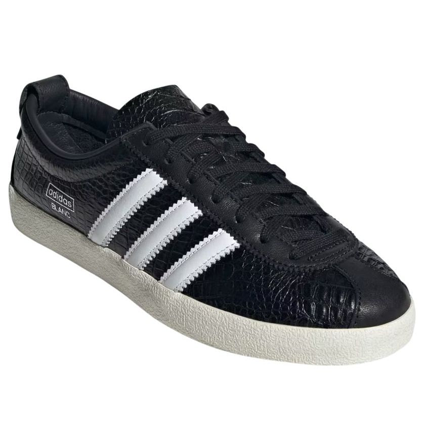 (WMNS) adidas Blanc 'Black White Crocodile' JH8040