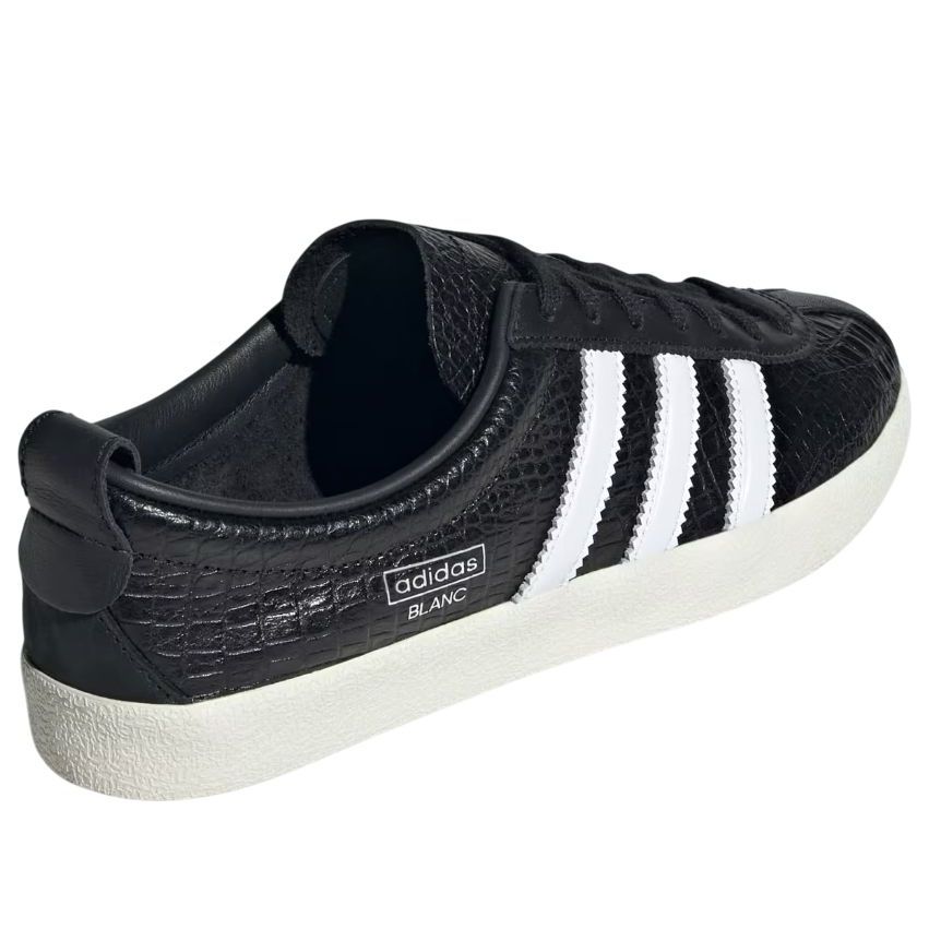 (WMNS) adidas Blanc 'Black White Crocodile' JH8040