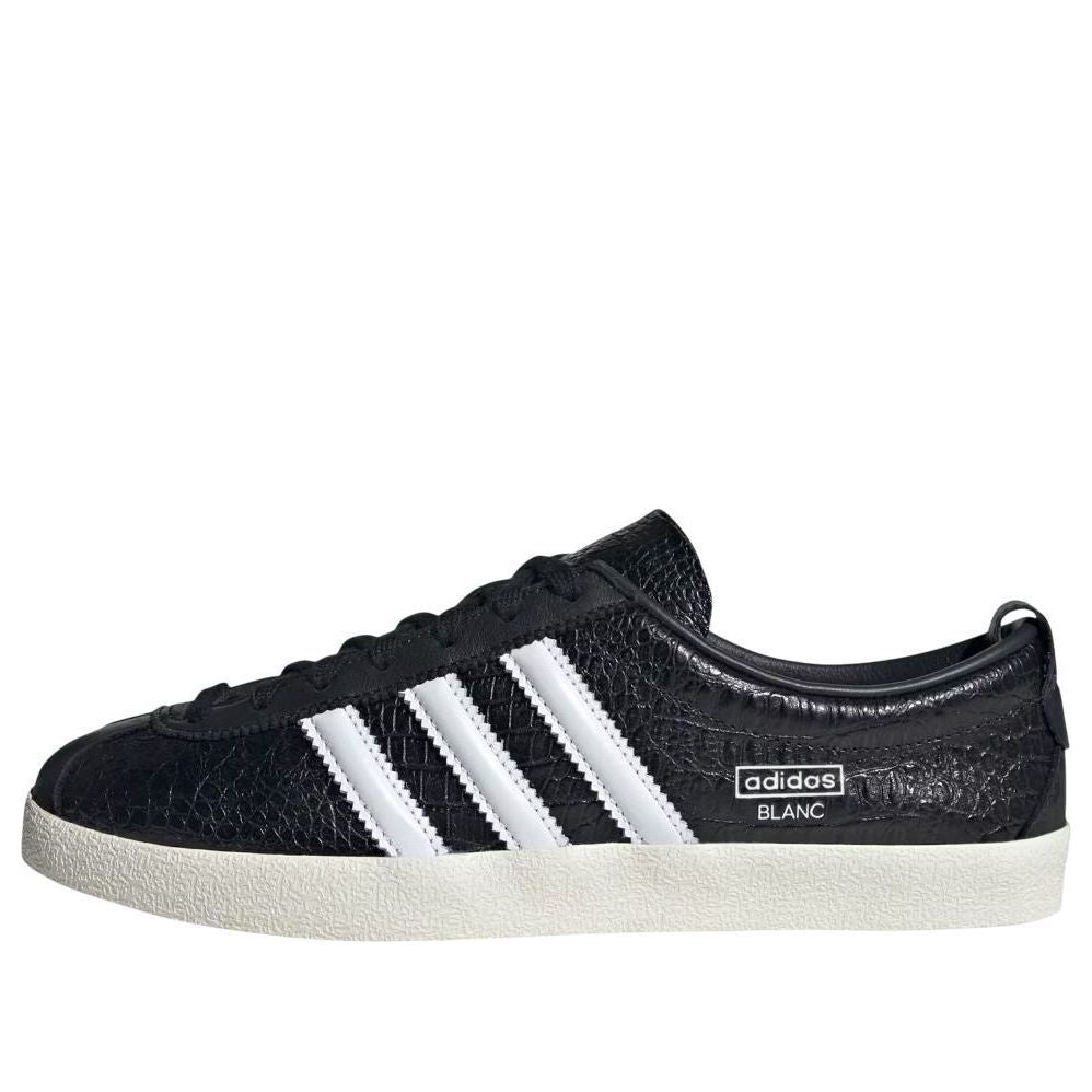 (WMNS) adidas Blanc 'Black White Crocodile' JH8040