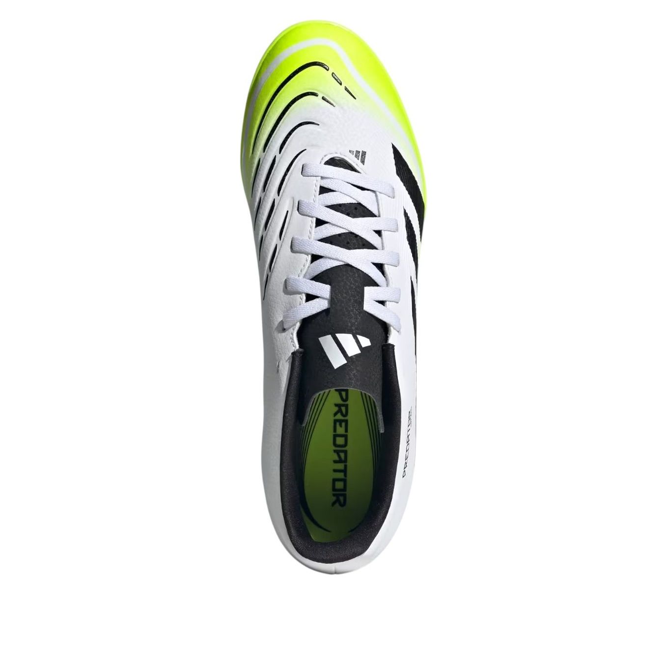 adidas Predator Club Turf 'Cloud White Lucid Lemon' JH8854