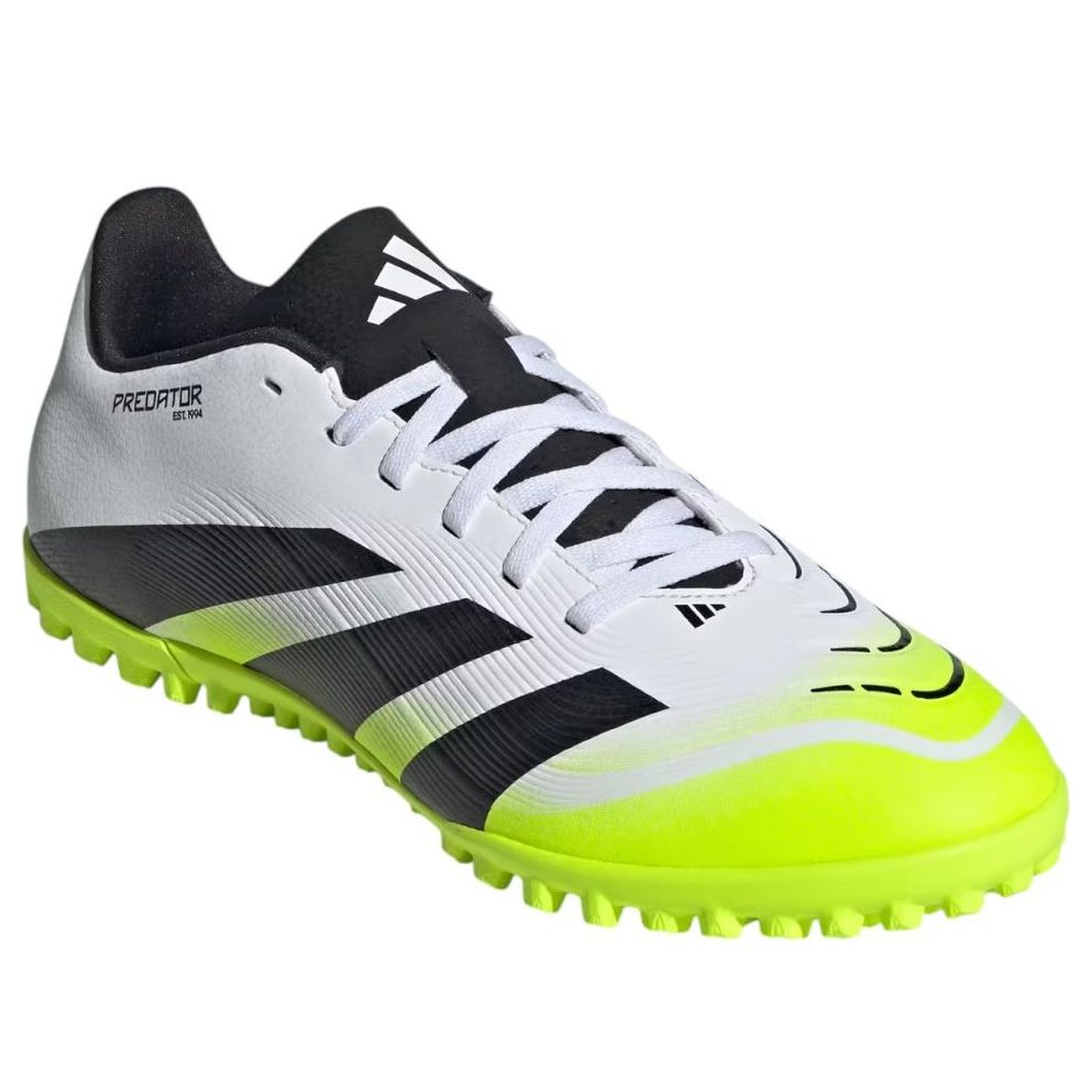 adidas Predator Club Turf 'Cloud White Lucid Lemon' JH8854