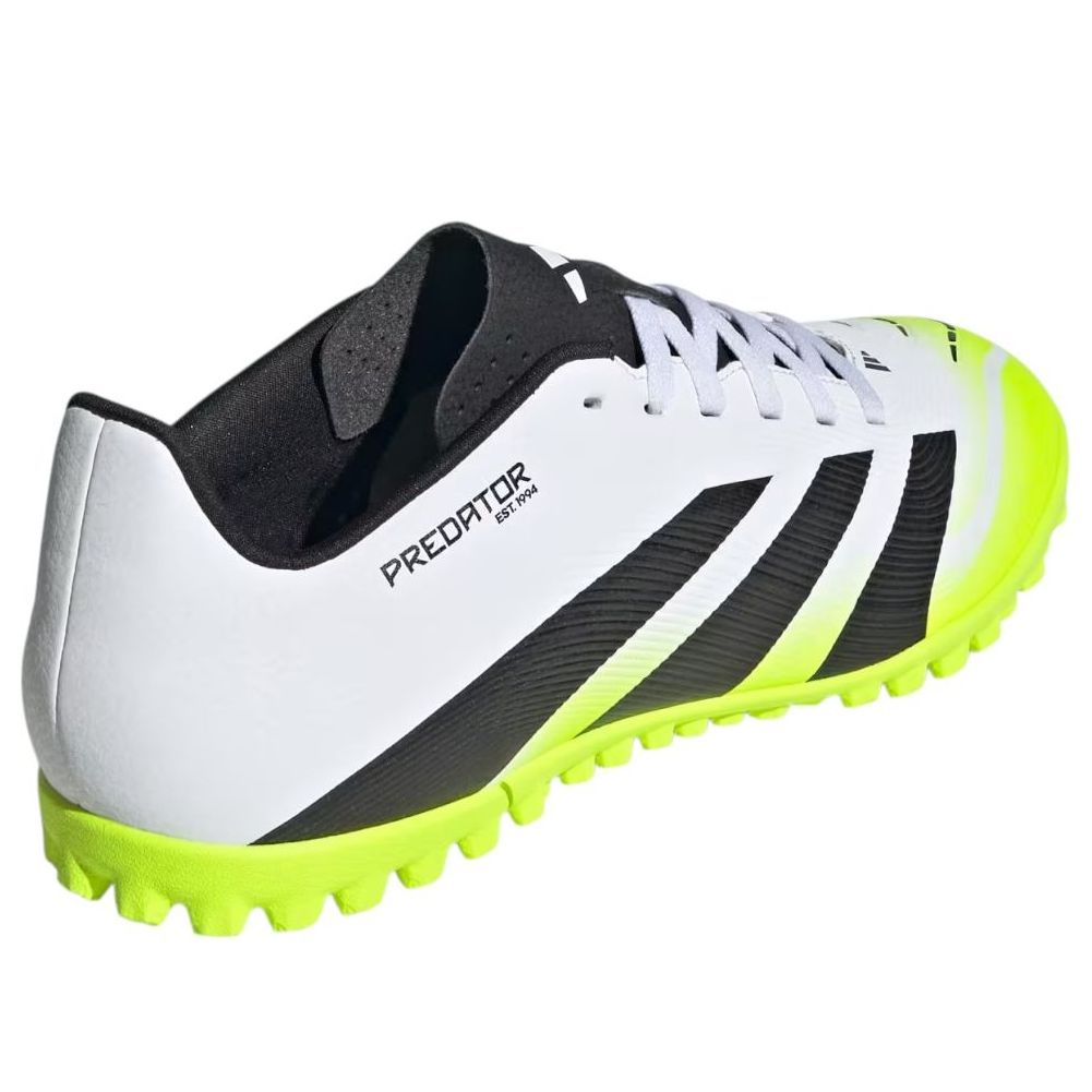 adidas Predator Club Turf 'Cloud White Lucid Lemon' JH8854