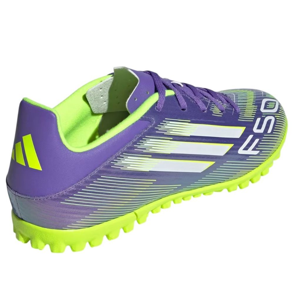adidas F50 Club Turf 'Purple Rush Lucid Lemon' JI0026