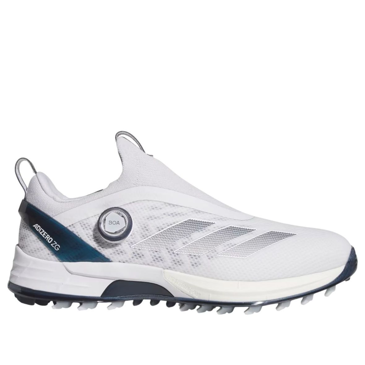 adidas Adizero ZG Boa Spikeless Golf 'White Collegiate Navy Dash Grey' JI0863