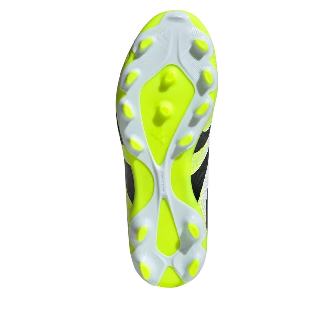 (GS) adidas Predator League MG 'Cloud White Lucid Yellow' JI1147