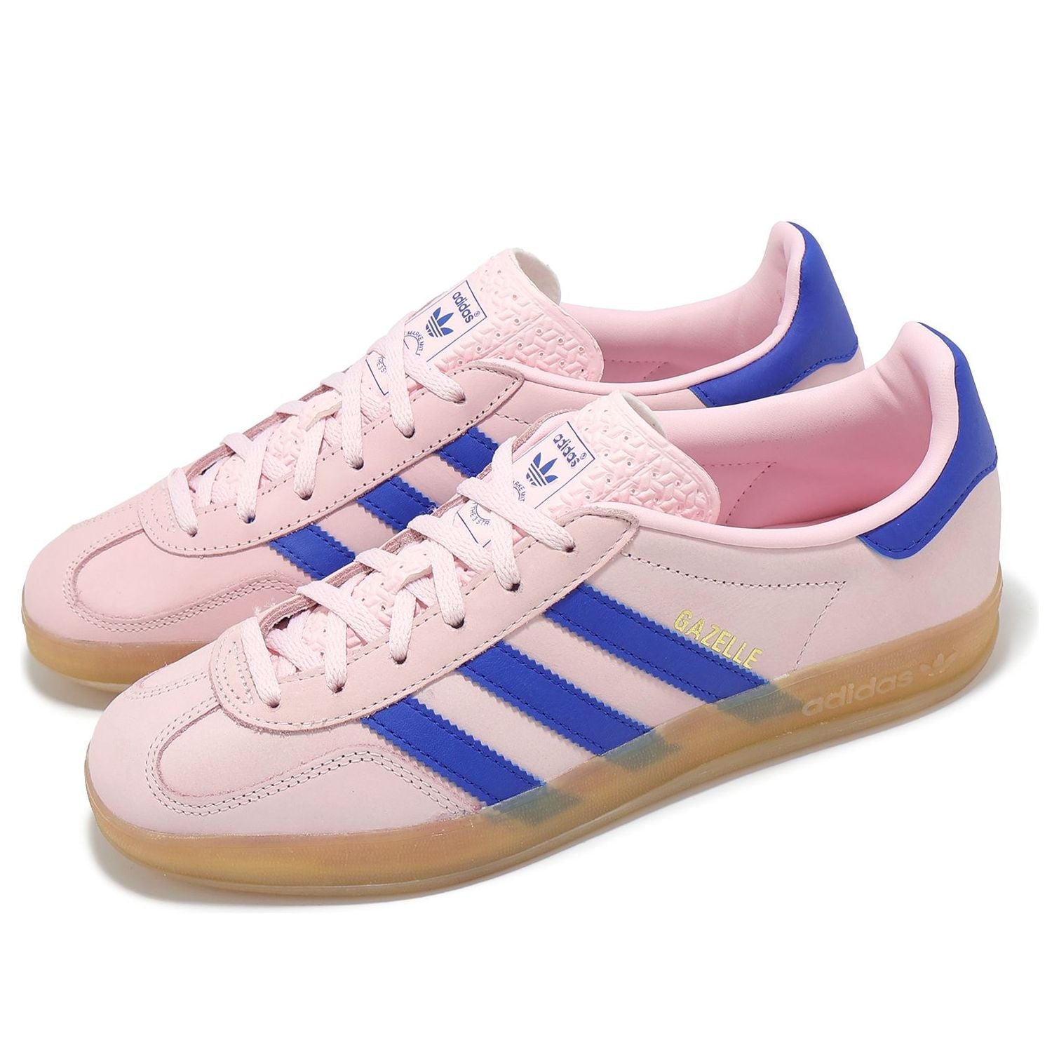 (WMNS) adidas Gazelle Indoor 'Clear Pink Lucid Blue' JI1371