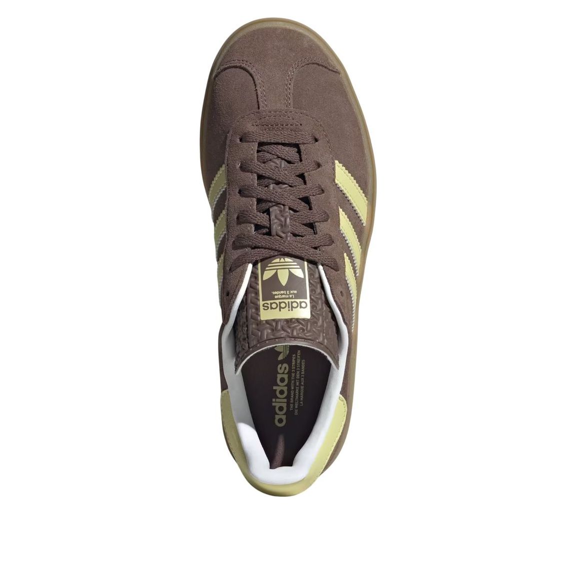 (WMNS) adidas Gazelle Bold 'Earth Strata Powder Yellow' JI2697