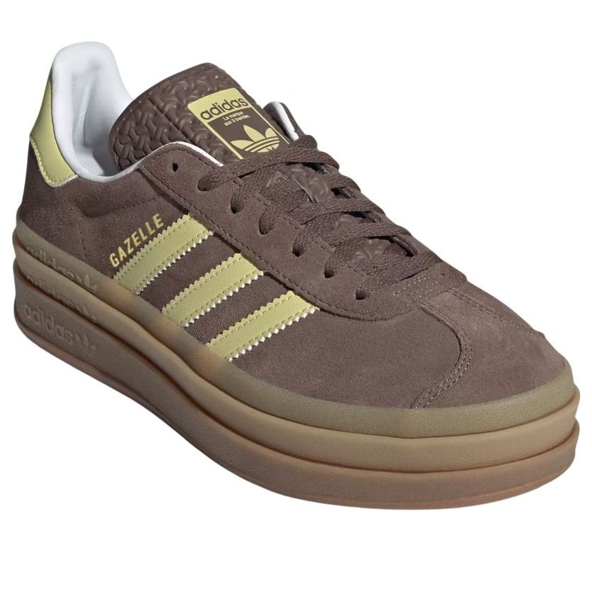 (WMNS) adidas Gazelle Bold 'Earth Strata Powder Yellow' JI2697