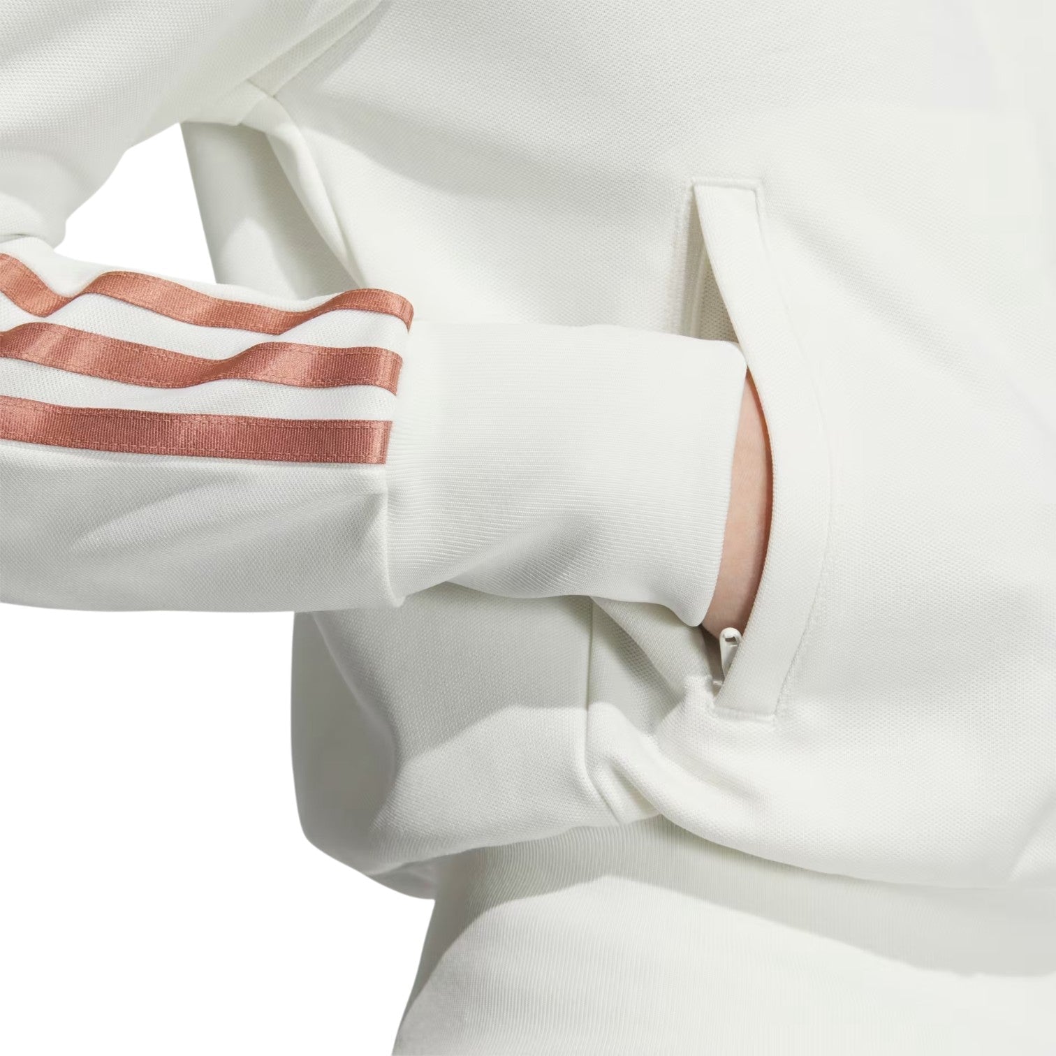 (WMNS) adidas Retro Trefoil Sports Jacket 'White' JI7538