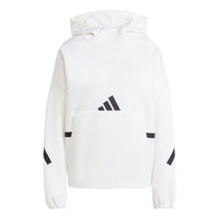 (WMNS) adidas Z.N.E. Hoodie Asia Sizing 'White Black' JI7553