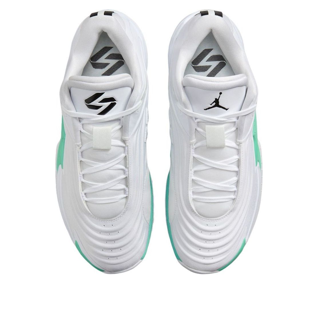 Jordan Luka 3 PF Photo Finish 'White Volt Glow Green Glow Black' HQ5055