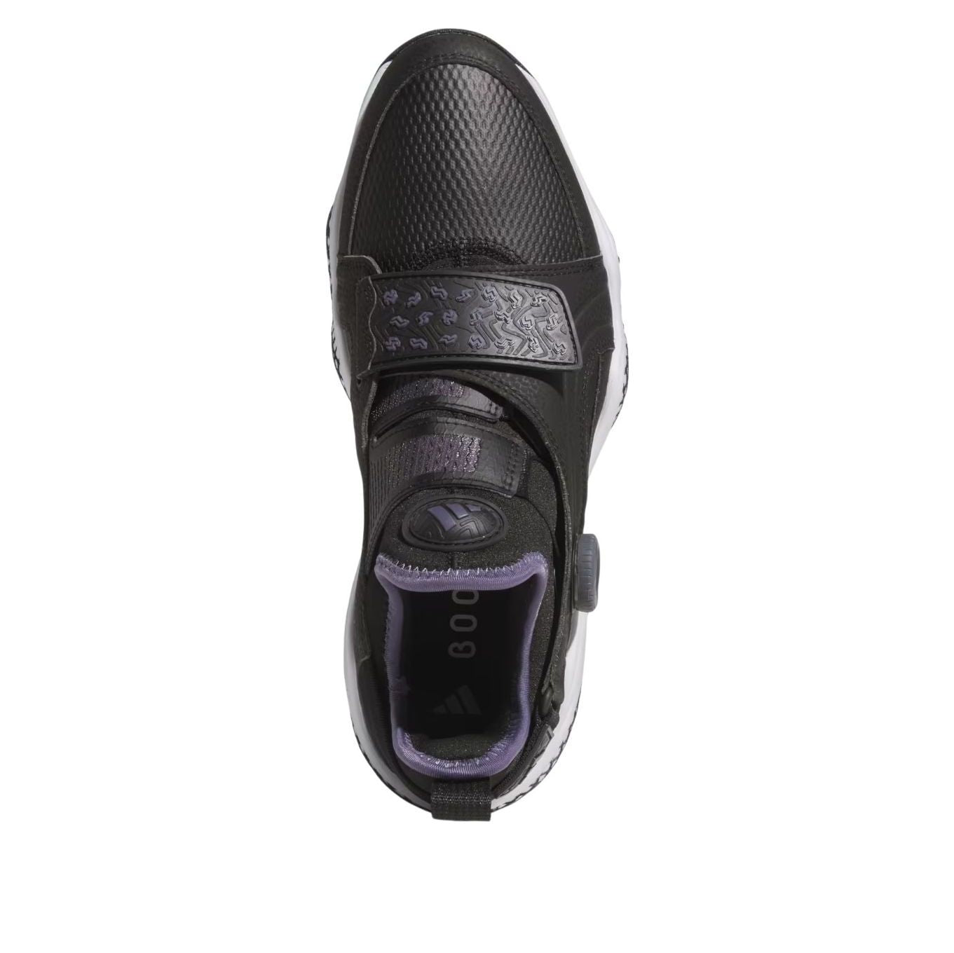 adidas Codechaos 25 Midcut BOA Spikeless Golf 'Black Preloved Violet Iron Metallic' JP5186