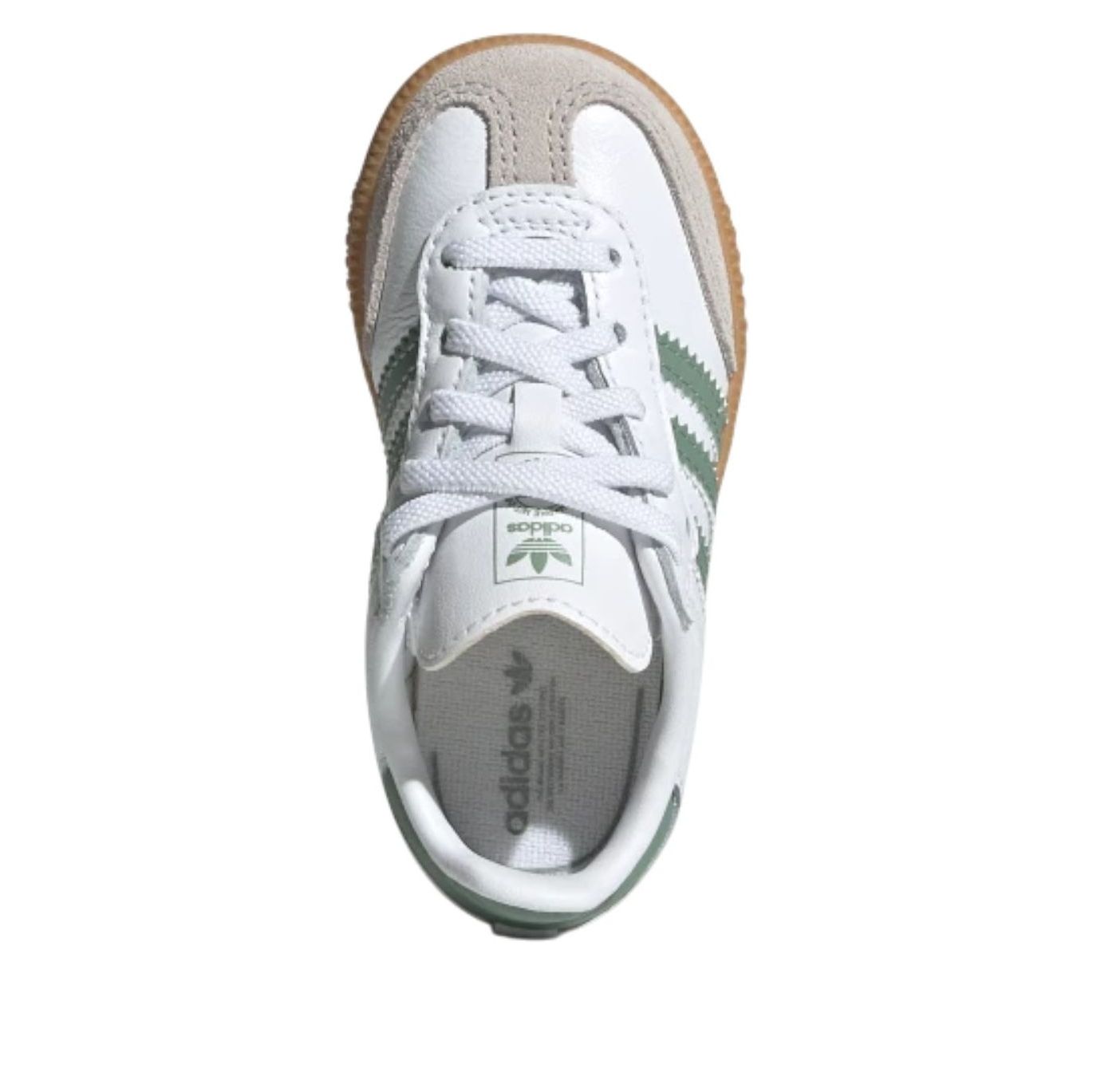 (TD) adidas Samba OG 'Cloud White Sylver Green' JP5487
