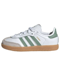 (TD) adidas Samba OG 'Cloud White Sylver Green' JP5487