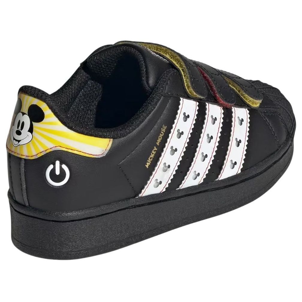 (PS) adidas Disney Superstar LED Light 'Black White'  JP8087