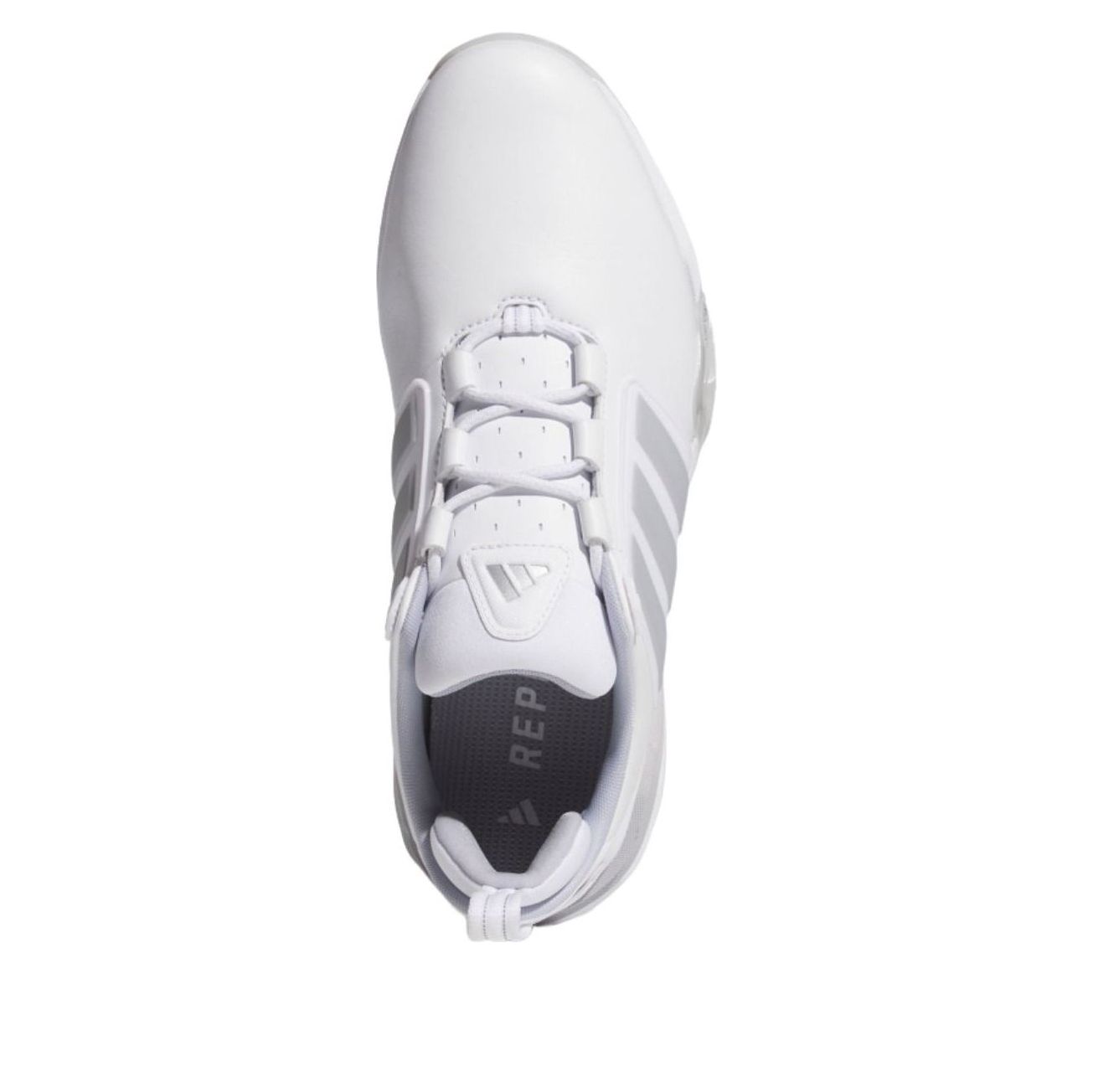 adidas Adipower 26 Wide Spikeless Golf 'White Silver Metallic' JP8401