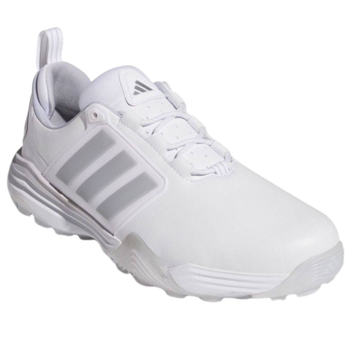 adidas Adipower 26 Wide Spikeless Golf 'White Silver Metallic' JP8401