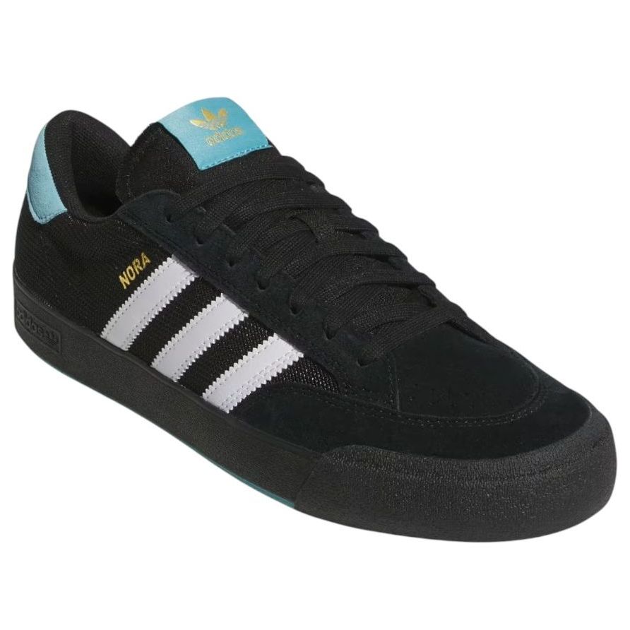 adidas Nora 'Black White Gold Metallic' JP8588