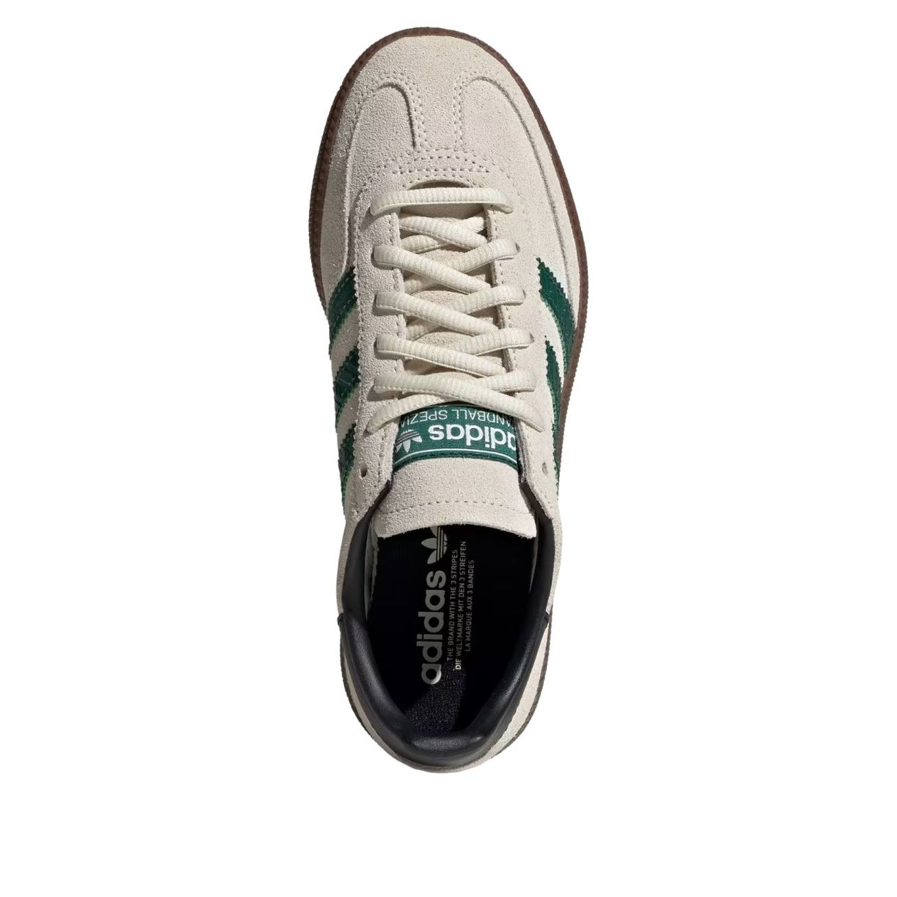 (GS) adidas Handball Spezial 'Off White Collegiate Green Gum'  JP9562
