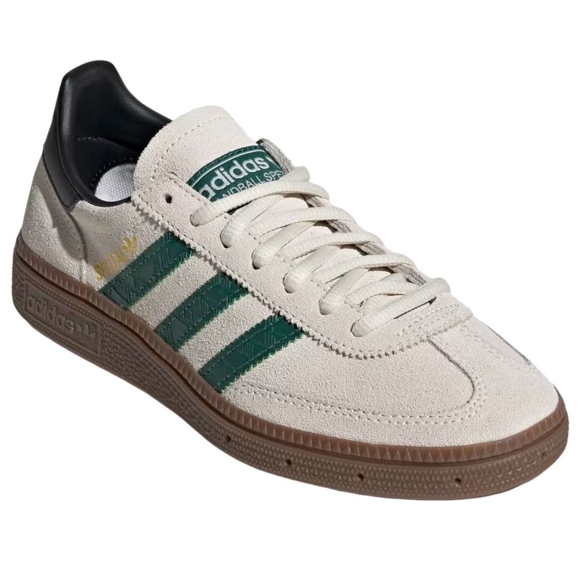 (GS) adidas Handball Spezial 'Off White Collegiate Green Gum'  JP9562