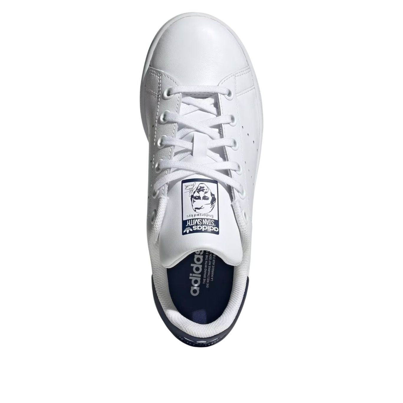 (GS) adidas Stan Smith 'White Dark Blue' JP9717
