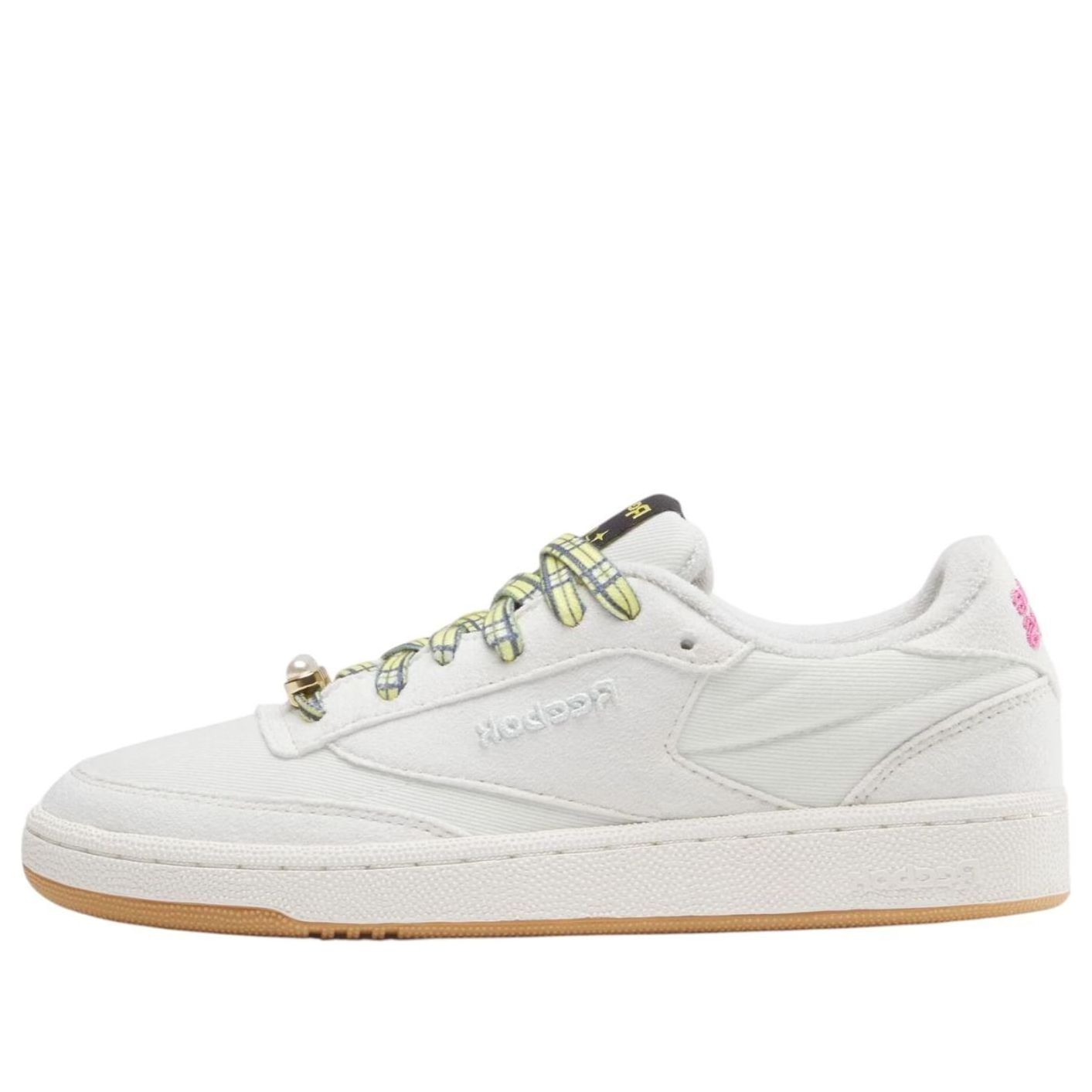 (WMNS) Reebok x Clueless Club C 85 'Grey Chalk Gum' 100245956