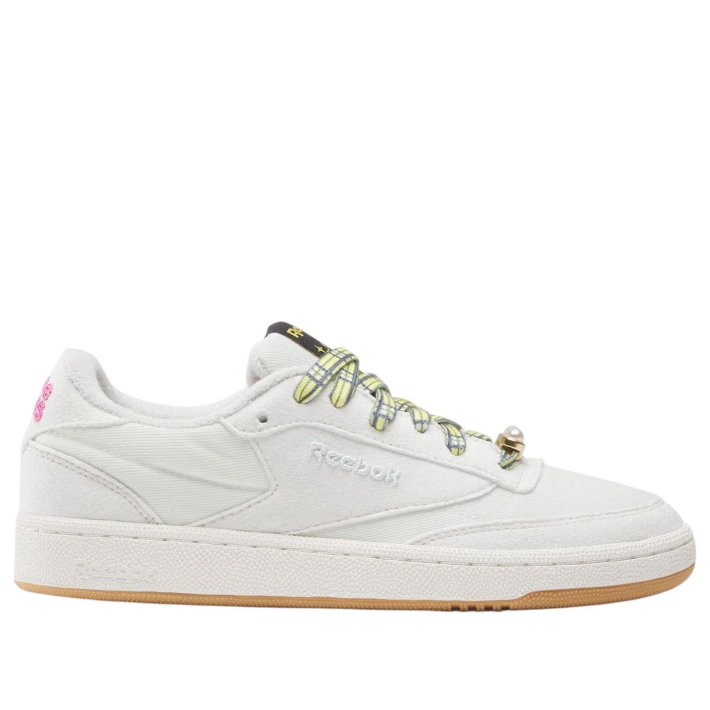 (WMNS) Reebok x Clueless Club C 85 'Grey Chalk Gum' 100245956