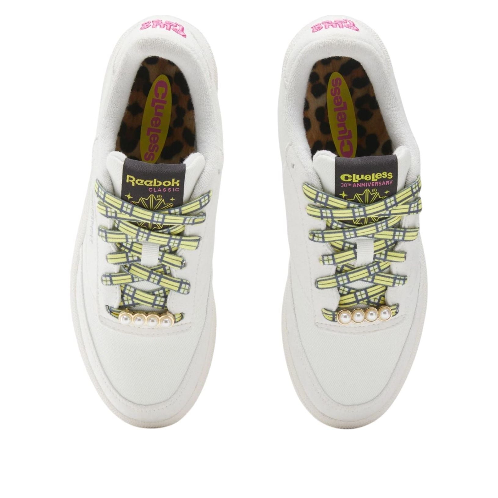 (WMNS) Reebok x Clueless Club C 85 'Grey Chalk Gum' 100245956