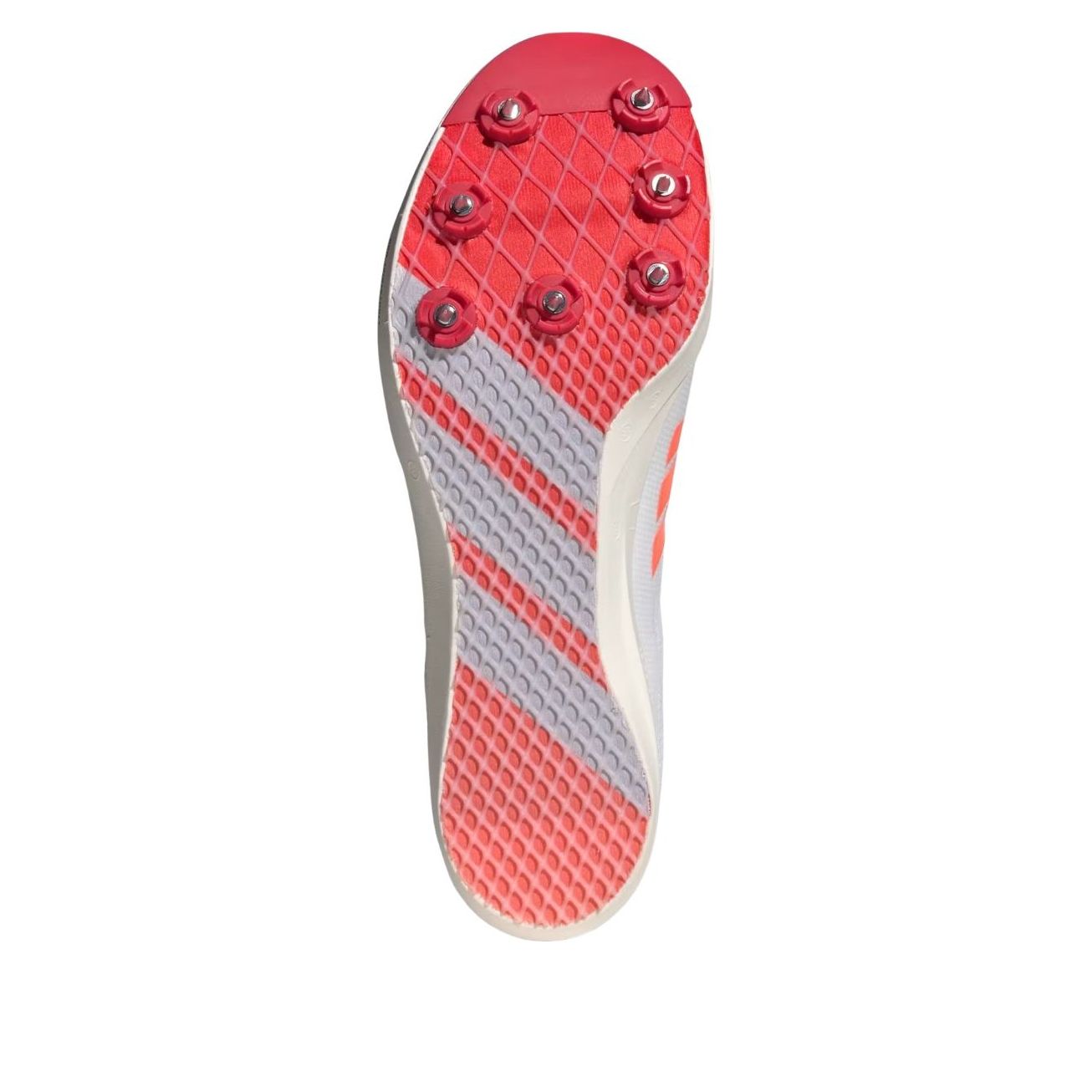 adidas Adizero Long Jump 'White Lucid Orange' JQ0807