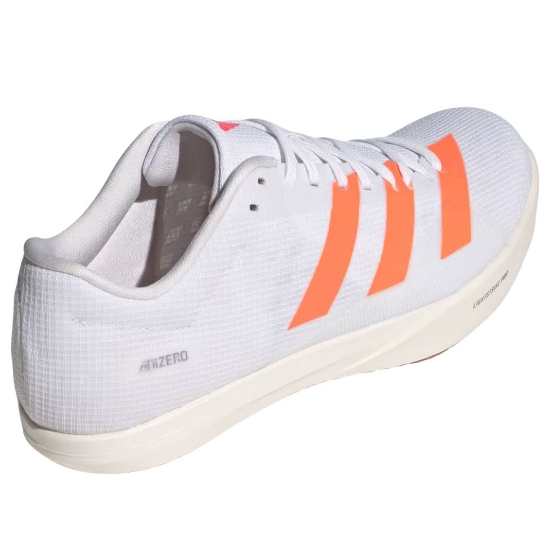 adidas Adizero Long Jump 'White Lucid Orange' JQ0807