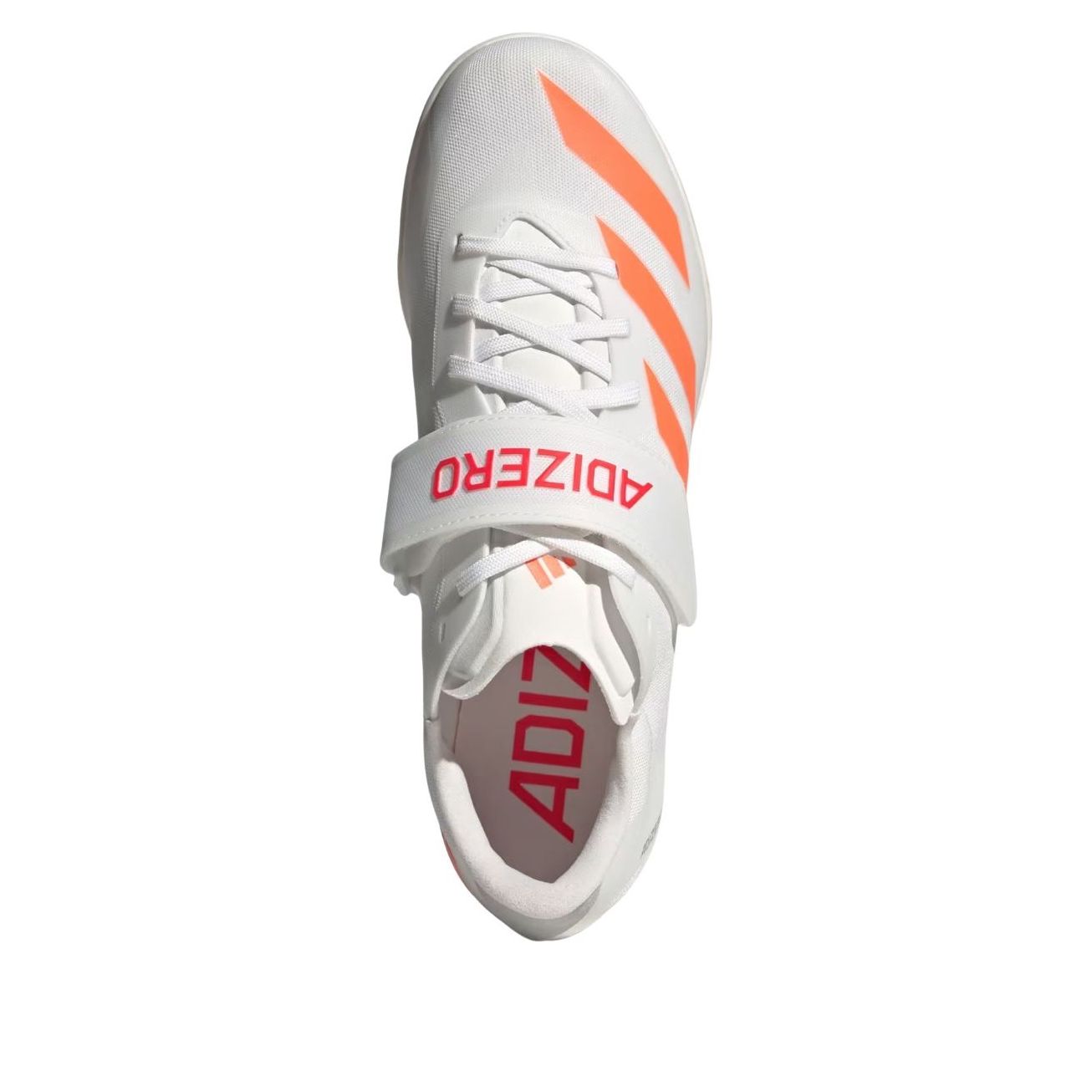 adidas Adizero High Jump 'White Lucid Orange' JQ0811