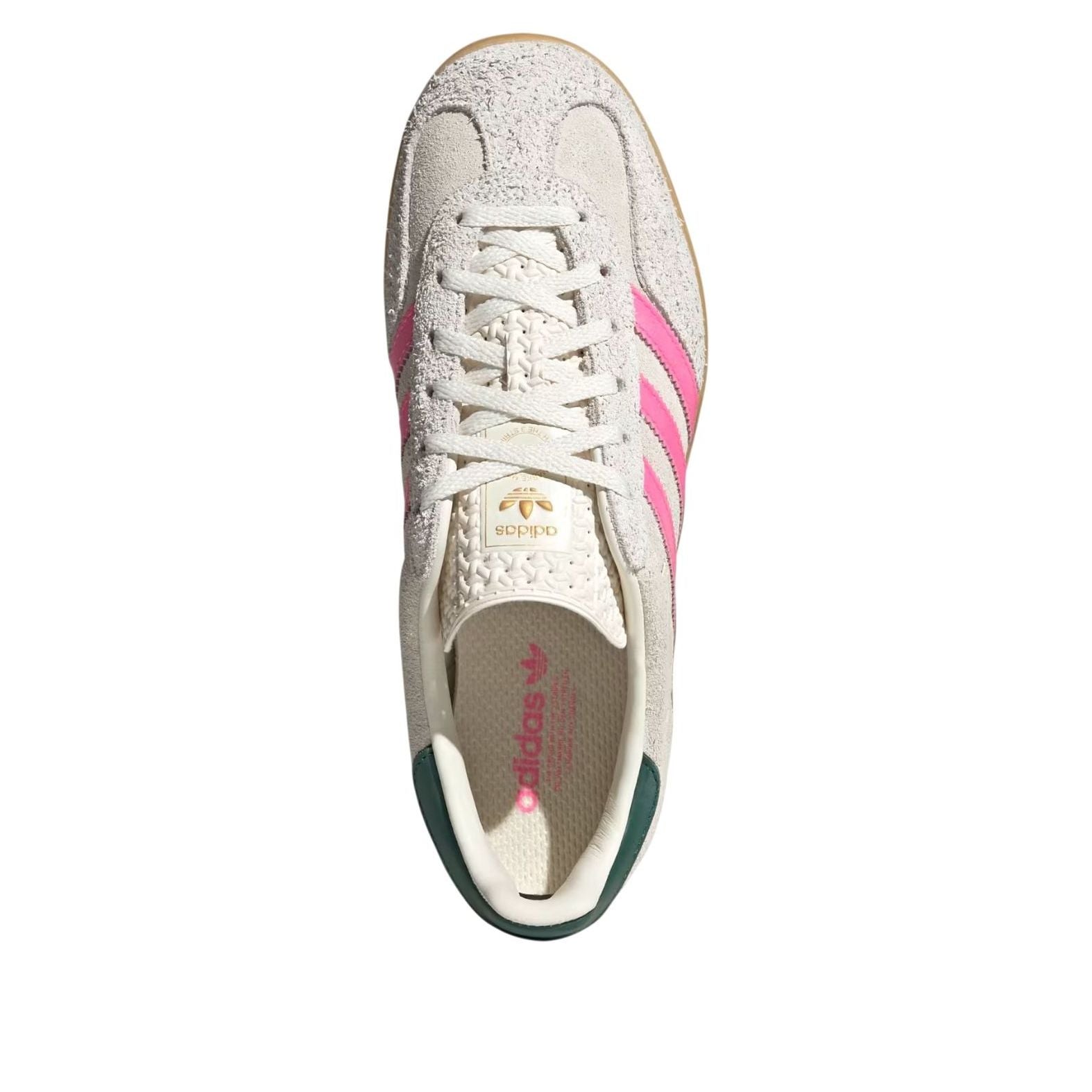 (WMNS) adidas Gazelle Indoor 'Off White Lucid Pink' JQ1096