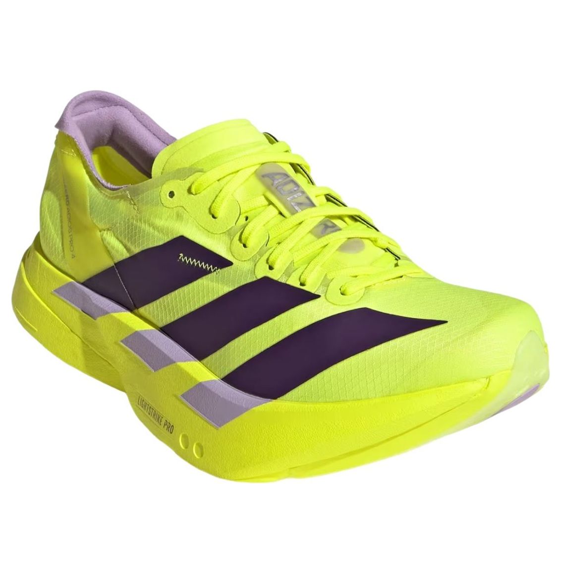 (WMNS) adidas Adizero Adios Pro 4 'Solar Yellow Aurora Plum' JQ1690