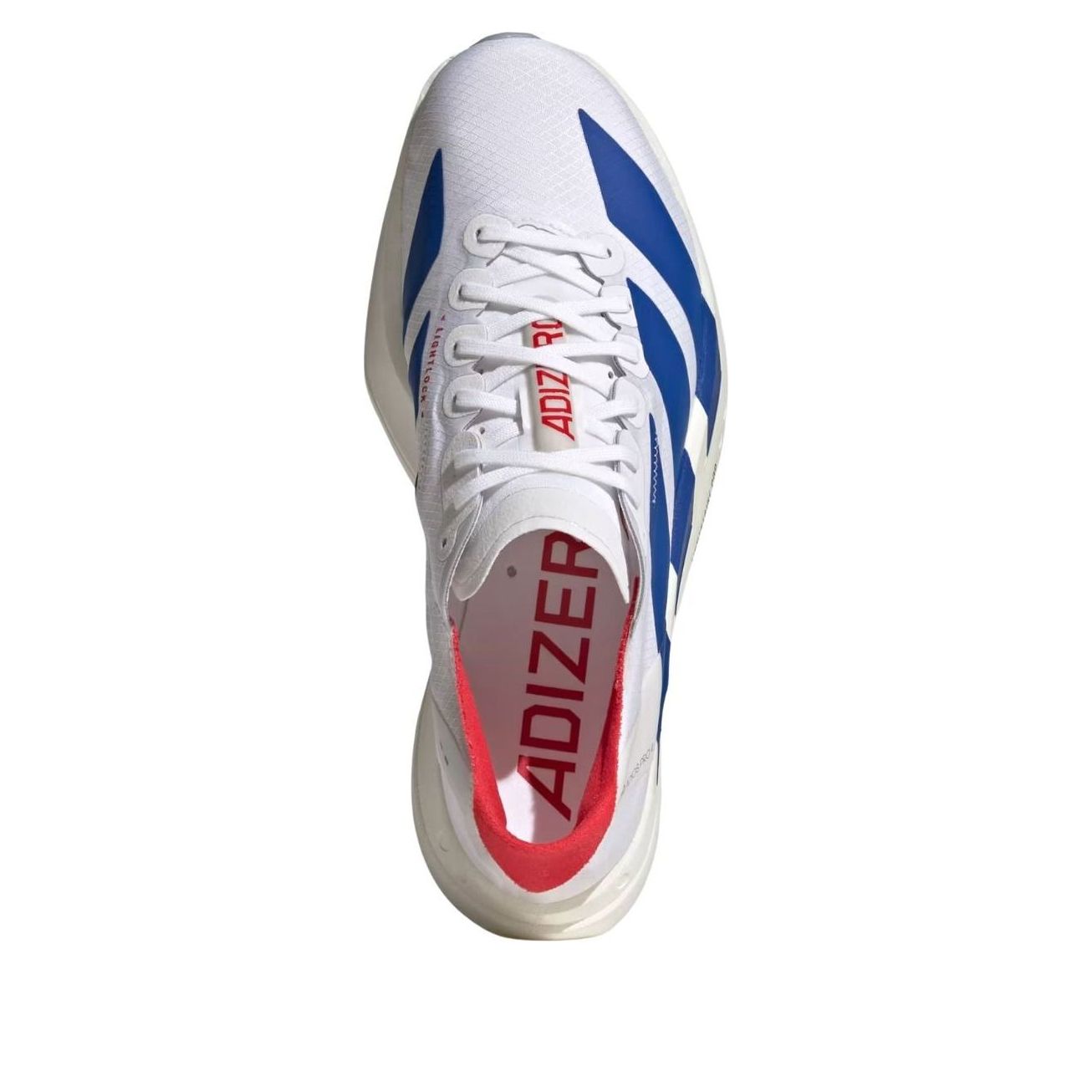 (WMNS) adidas Adizero Adios Pro 4 'Cloud White Blue Pure Ruby' JQ1691