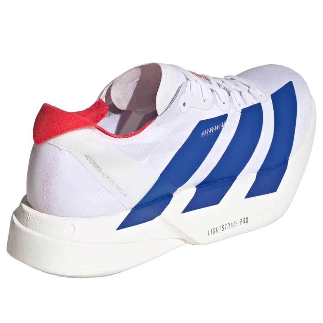 (WMNS) adidas Adizero Adios Pro 4 'Cloud White Blue Pure Ruby' JQ1691