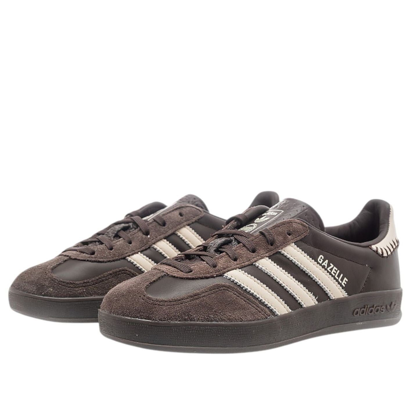 adidas Gazelle Indoor 'Dark Brown Wonder White' JQ1747