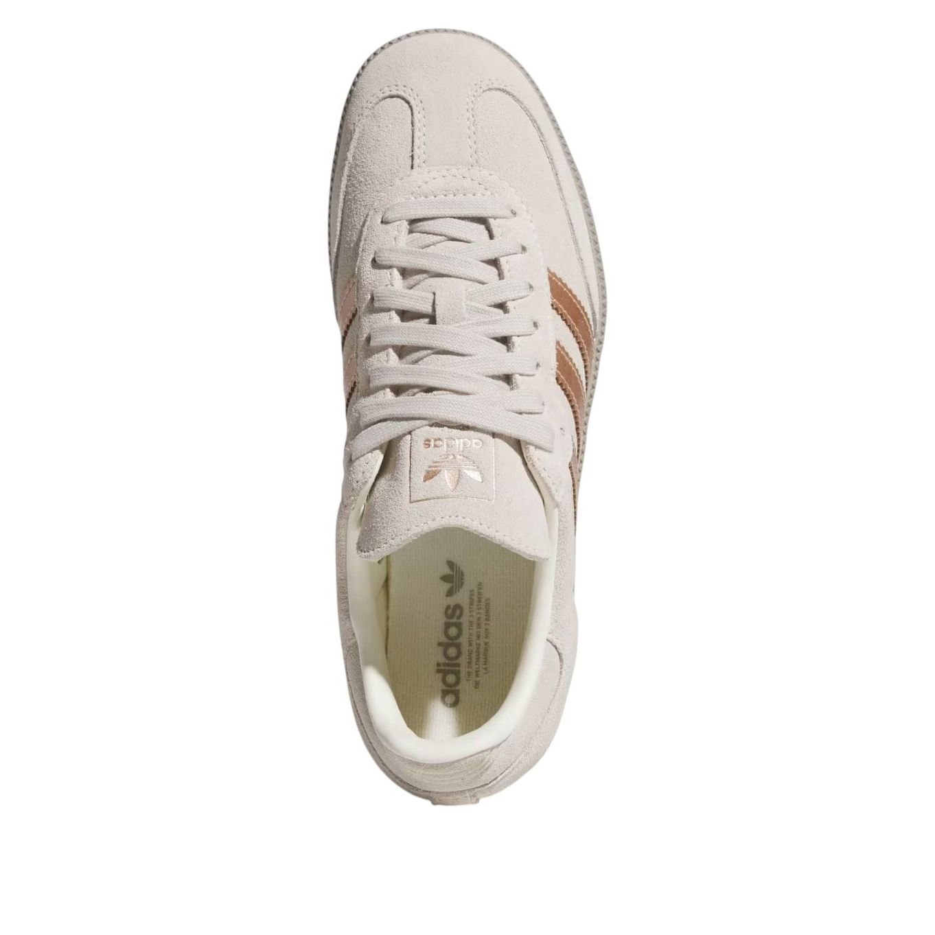 (WMNS) adidas Samba 'Off White Copper Metallic Beige' JQ2106