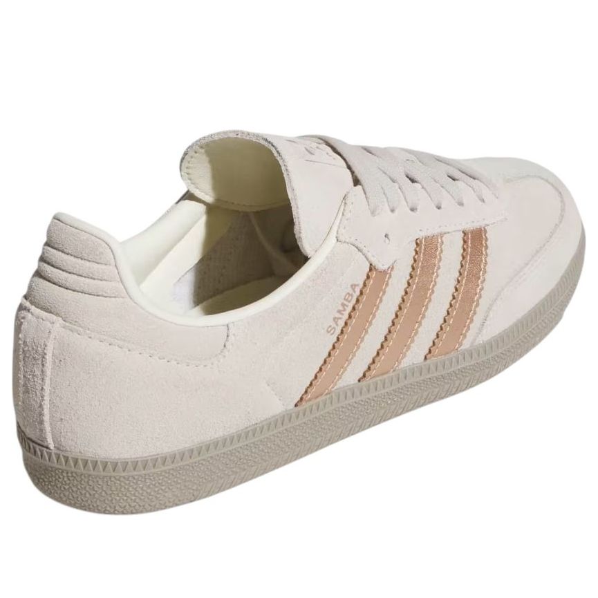 (WMNS) adidas Samba 'Off White Copper Metallic Beige' JQ2106