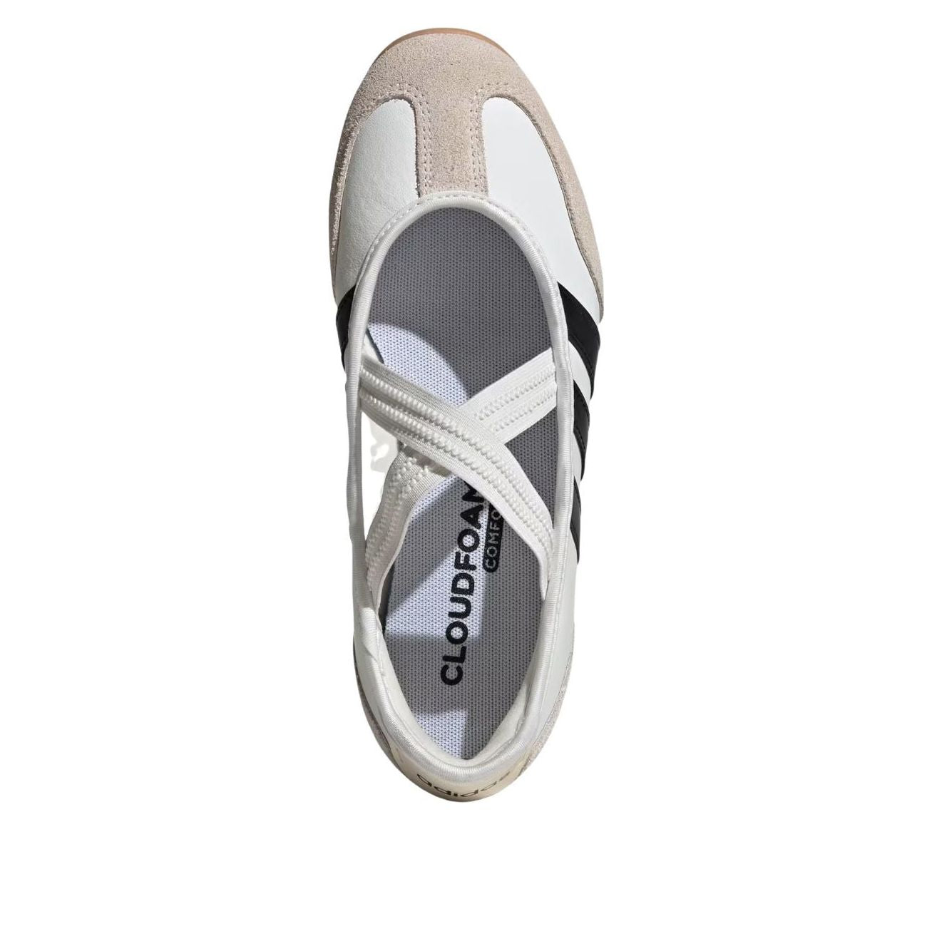 (WMNS) adidas Barreda Mary Jane 'White Black Gum' JQ2127