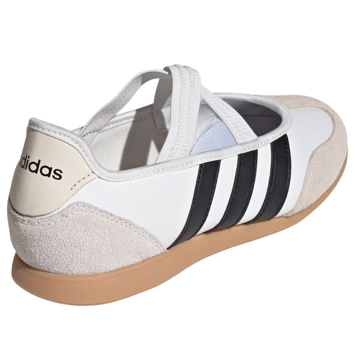 (WMNS) adidas Barreda Mary Jane 'White Black Gum' JQ2127