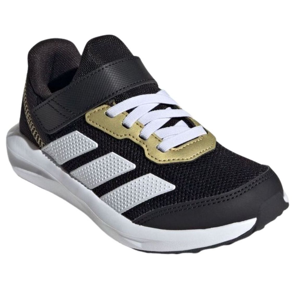 (PS) adidas Faito El K 'Black White Gold Metallic' JQ2555