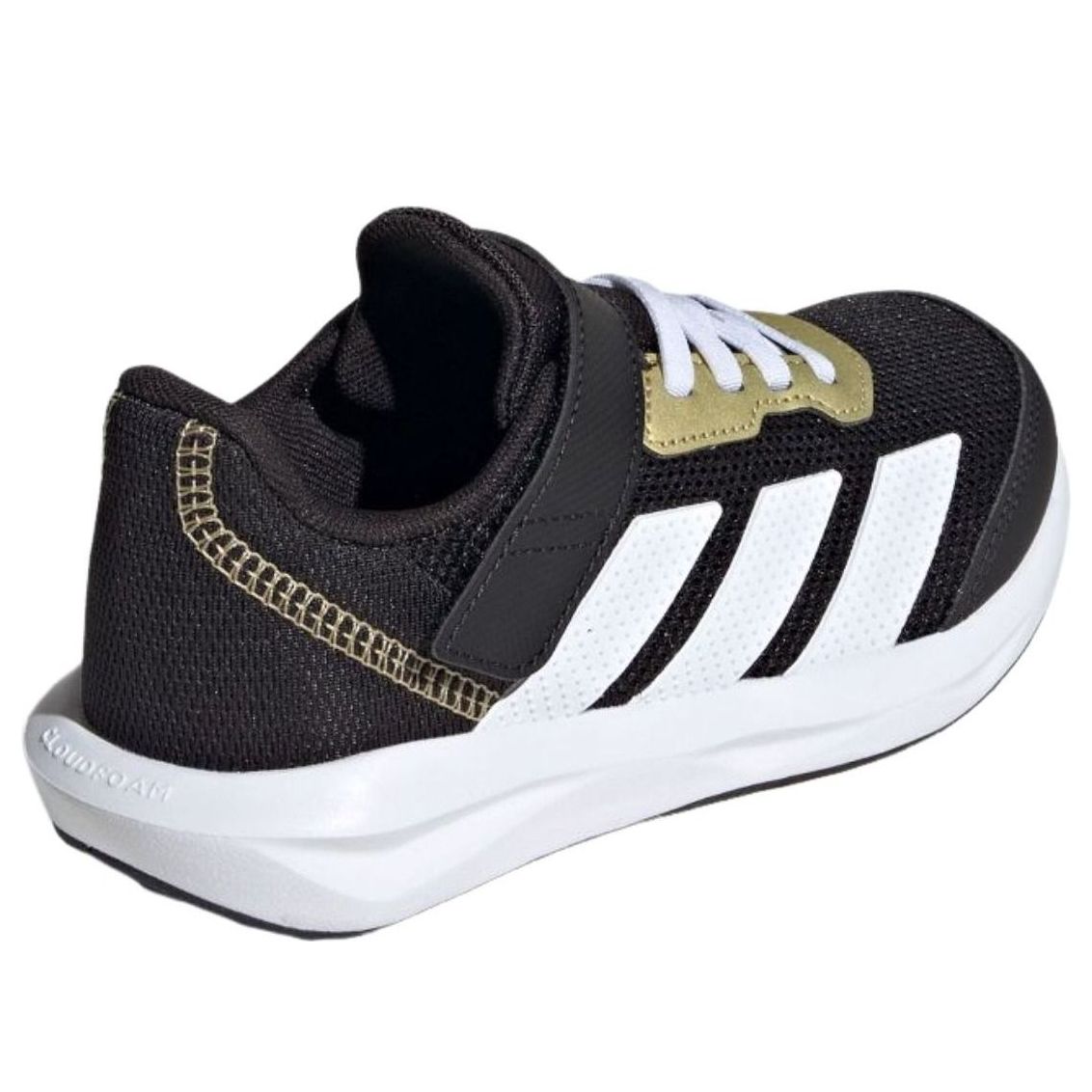 (PS) adidas Faito El K 'Black White Gold Metallic' JQ2555