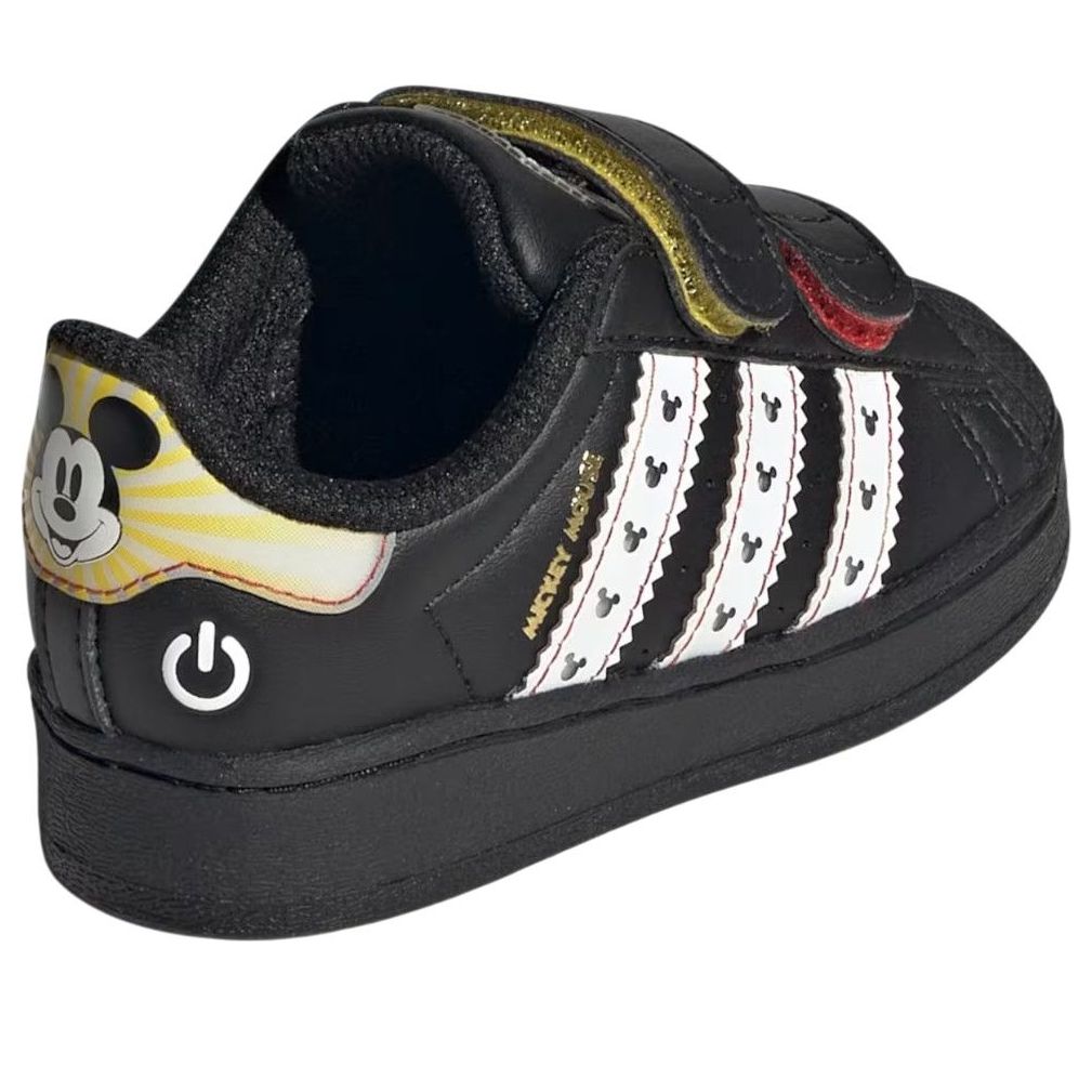 (TD) adidas Disney Superstar LED Light 'Black White' JQ2806