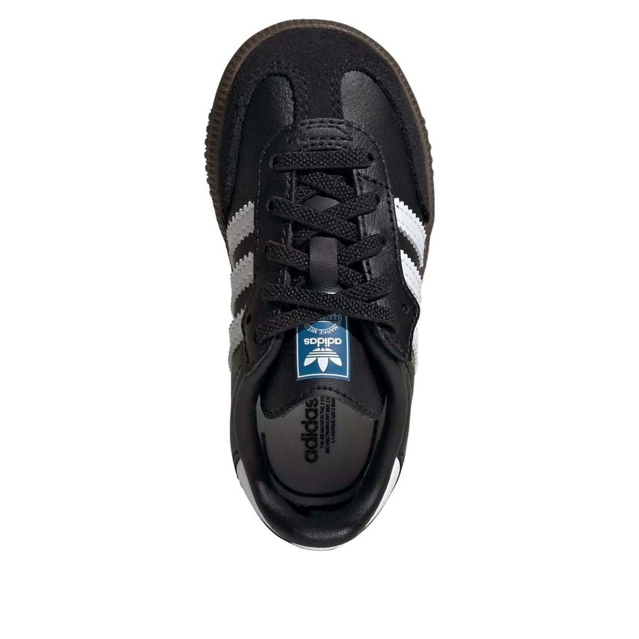 (TD) adidas Samba OG Elastic Lace 'Black White' JQ3192