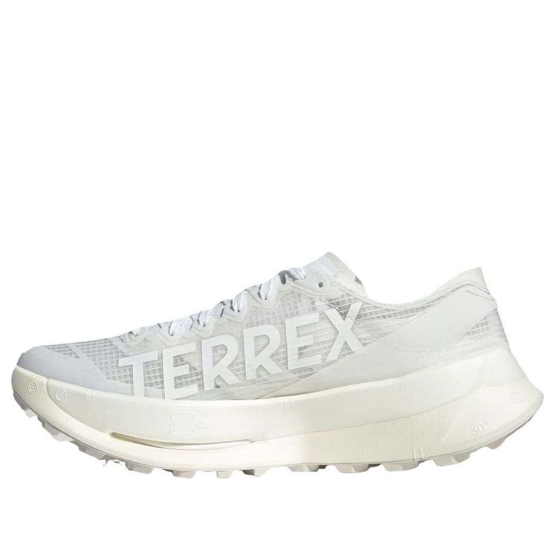adidas Terrex Agravic Speed Ultra 2 Trail 'White Crystal White' JQ4019