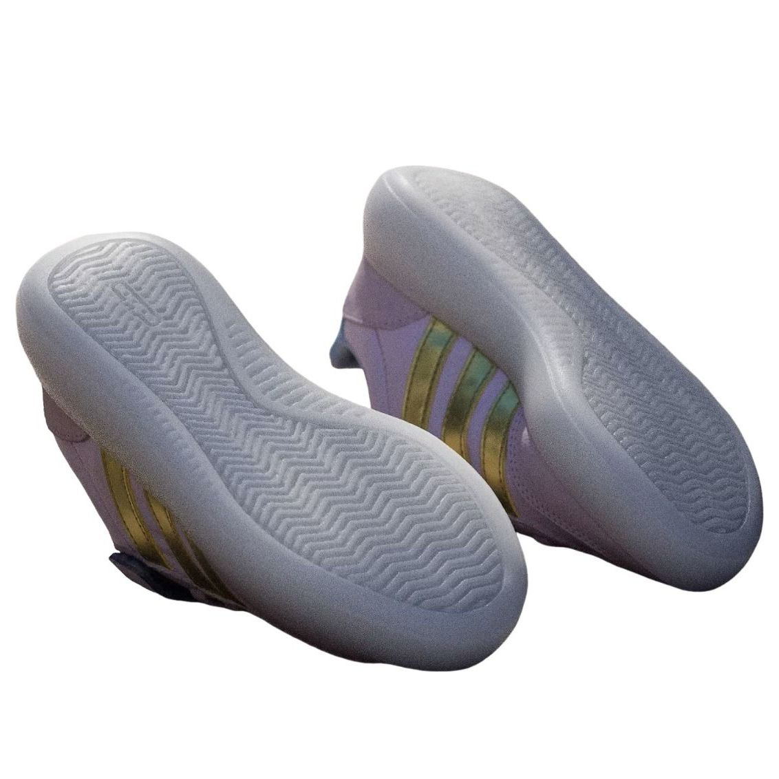 (PS) adidas x Disney Frozen Barreda Decode 'Ice Lavender Gold Metallic' JQ4377