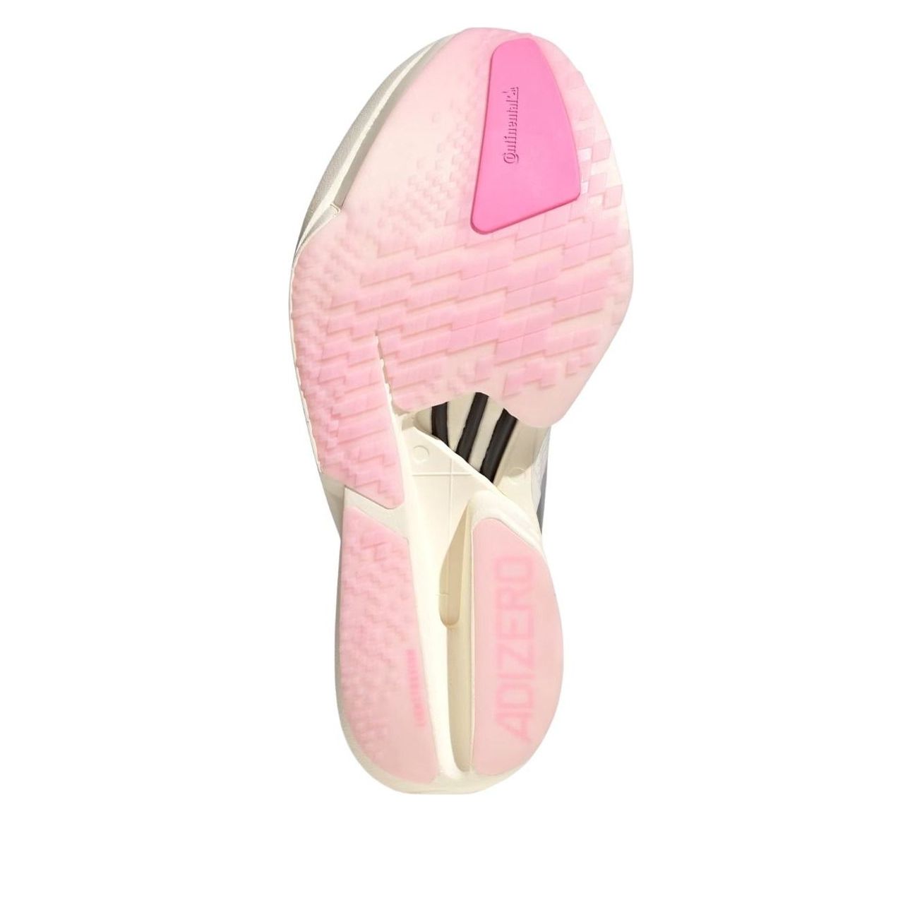 (WMNS) adidas Adizero Adios Pro 4 'White Silver Metallic Clear Pink' JQ4446